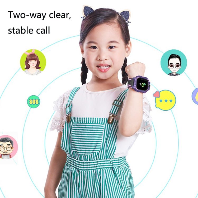 Z6 Children Phone Watch Smart Positioning Full Touch Screen Student Watch(Green)) - Eurekaonline