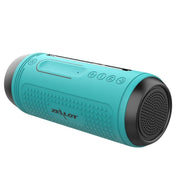 ZEALOT A1 Multifunctional Bass Wireless Bluetooth Speaker, Built-in Microphone, Support Bluetooth Call & AUX & TF Card & LED Lights (Mint Green) - Eurekaonline