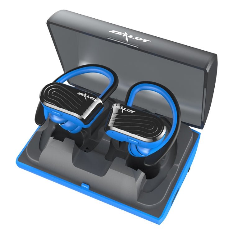 ZEALOT H10 TWS Ture Wireless Stereo Double Earphones Dust-proof Sweat-proof Bluetooth Earphone with Charging Box - Eurekaonline