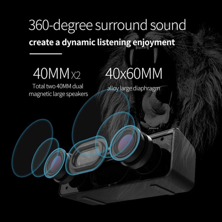 ZEALOT S31 10W 3D HiFi Stereo Wireless Bluetooth Speaker, Support Hands-free / USB / AUX / TF Card (Gray Blue) - Eurekaonline