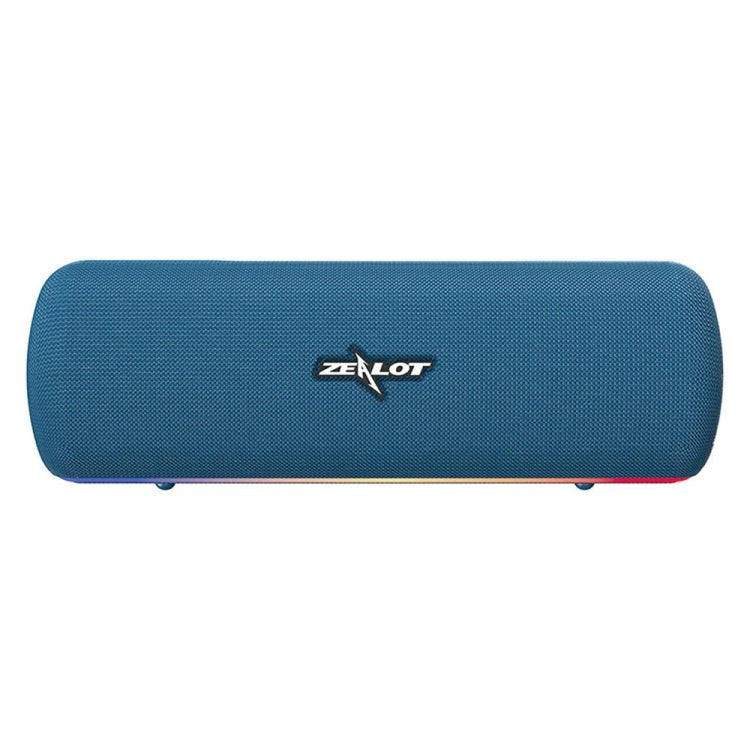 ZEALOT S55 Portable Stereo Bluetooth Speaker with Built-in Mic, Support Hands-Free Call & TF Card & AUX (Blue) - Eurekaonline