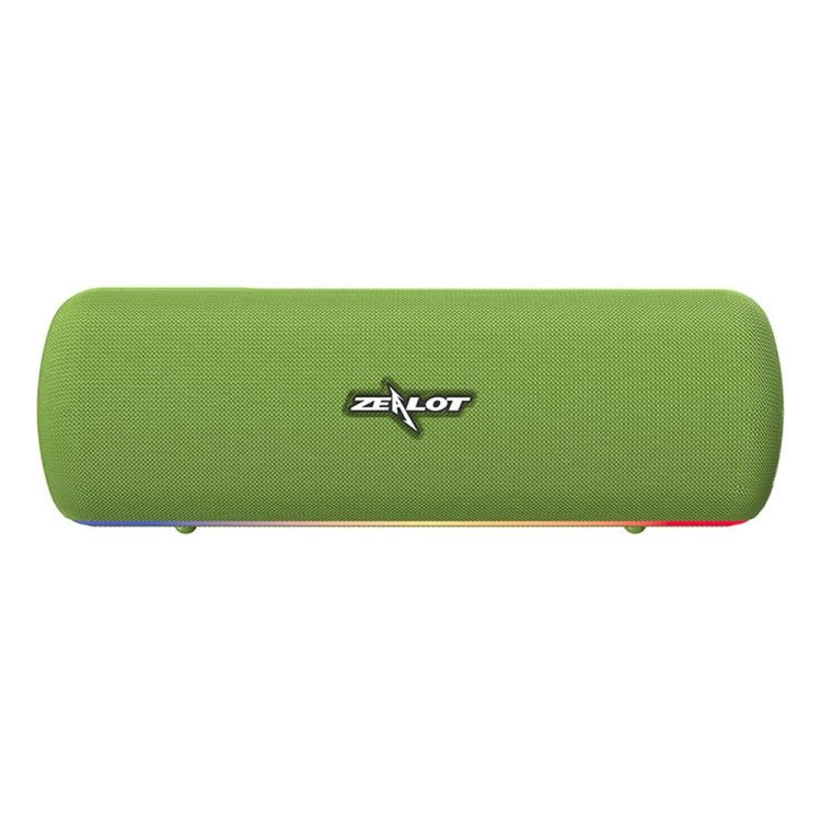ZEALOT S55 Portable Stereo Bluetooth Speaker with Built-in Mic, Support Hands-Free Call & TF Card & AUX (Green) - Eurekaonline