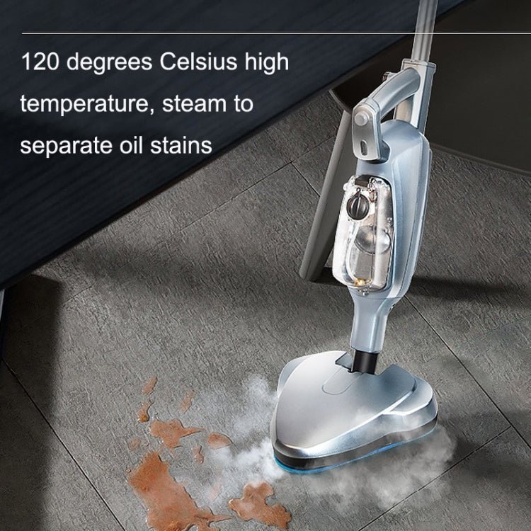 ZEK Home Handheld High Temperature Cleaning Steam Mop, Plug Specification: UK Plug(Blue) - Eurekaonline