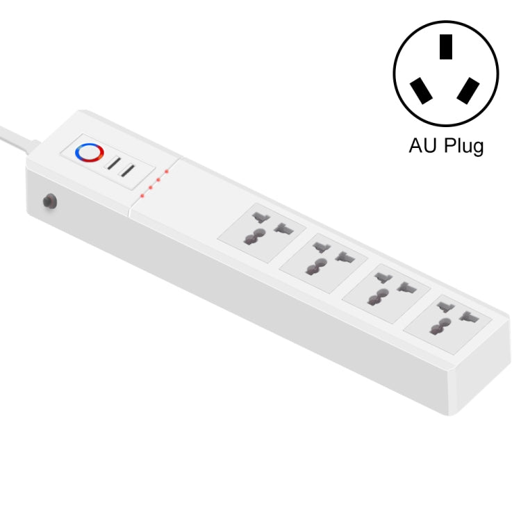 ZigBee 10A SM-SO306-M 4 Holes + 2 USB Multi-purpose Smart Power Strip(AU Plug) - Eurekaonline