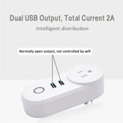 ZigBee 3.0 Dual USB Smart Socket Switch, EU Plug (White) - Eurekaonline