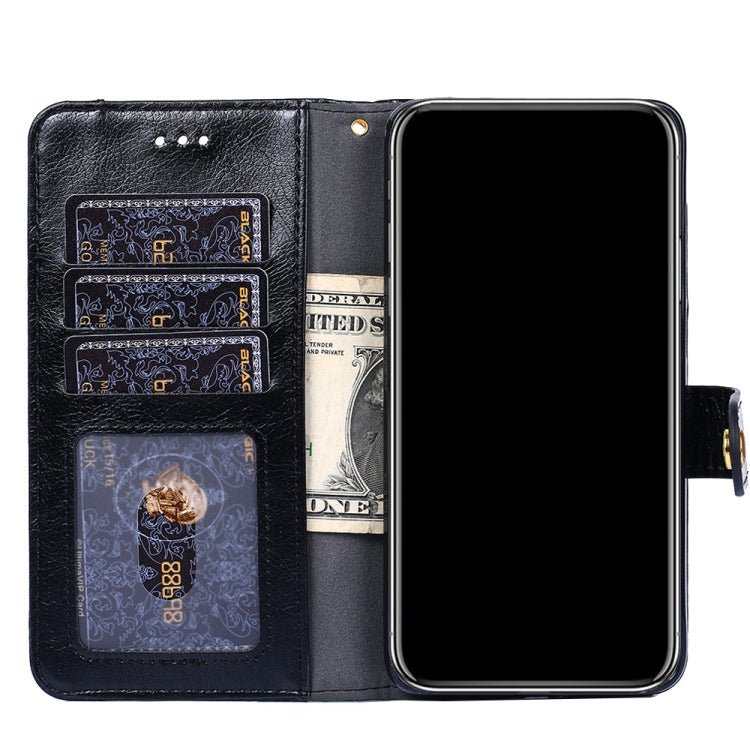 Zipper Bag PU + TPU Horizontal Flip Leather Case with Holder & Card Slot & Wallet & Lanyard For Xiaomi Mi 11 Ultra(Black) - Eurekaonline