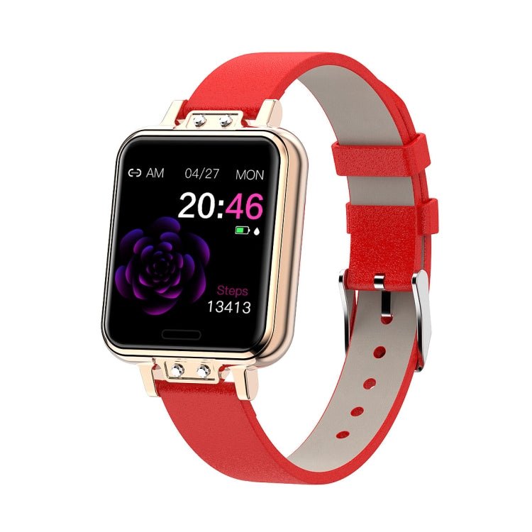  Menstrual Cycle Reminder, Style: Red Leather Strap - Eurekaonline