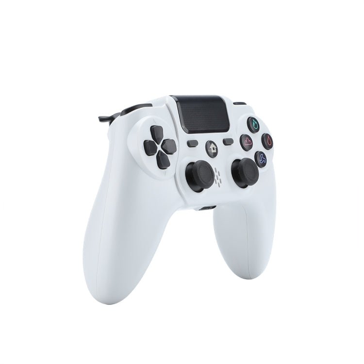 ZR486 Wireless Game Controller For PS4, Product color: White - Eurekaonline